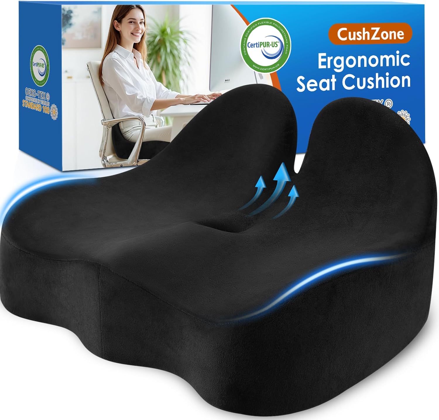 CushZone Poduszka Ergonomiczna - zdjęcie 1