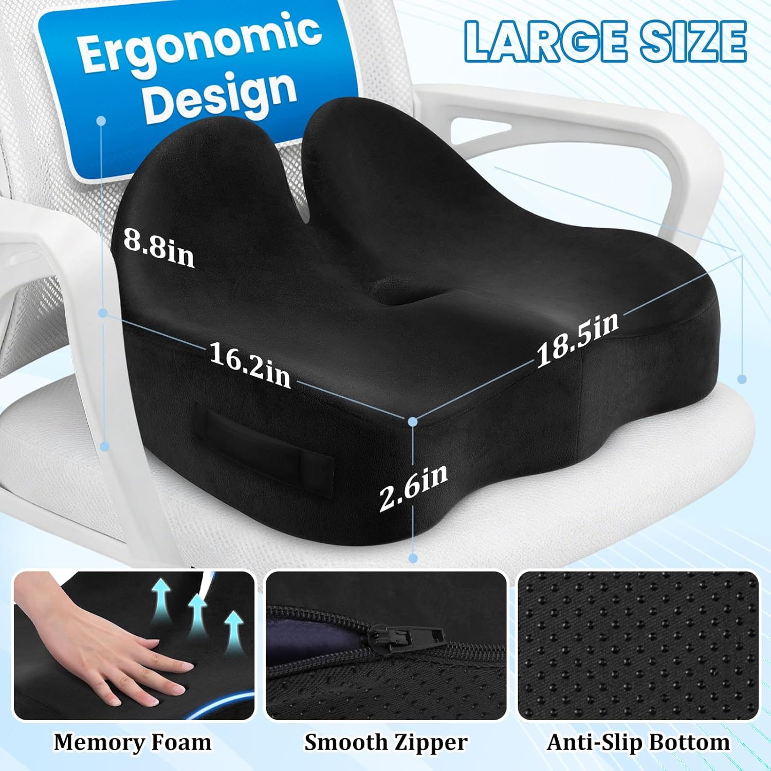 CushZone Poduszka Ergonomiczna - zdjęcie 2